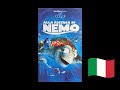 Opening Finding Nemo VHS 2004 ITALIANO
