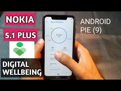 Google Digital Wellbeing App For Nokia 5.1 Plus (Pie)