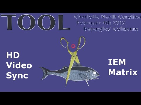Tool - Live in Charlotte, North Carolina - February 4, 2012 (Full Show) (HD Video/IEM Audio Sync)