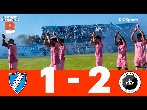 Villa San Carlos 1-2 Real Pilar | Primera División B | Fecha 14 (Apertura)