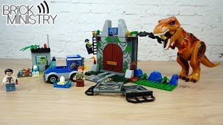 LEGO Juniors Побег Ти-Рекса 150 деталей (10758) - відео 1