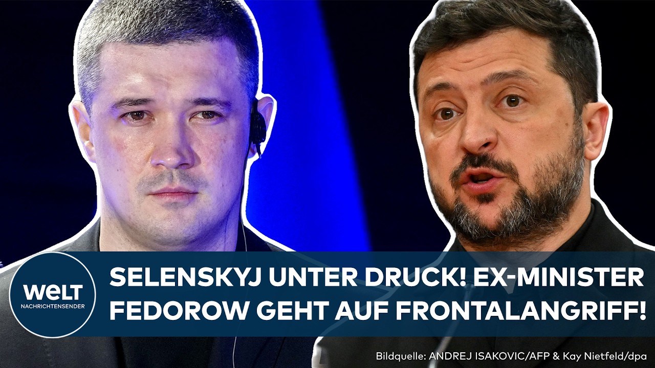 UKRAINE-KRIEG: Machtkampf in Kiew! Selenskyjs Ex-Verteidigungsminister Fedorow fordert Neuwahlen