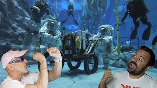 Divers React to @smartereveryday diving at @NASA
