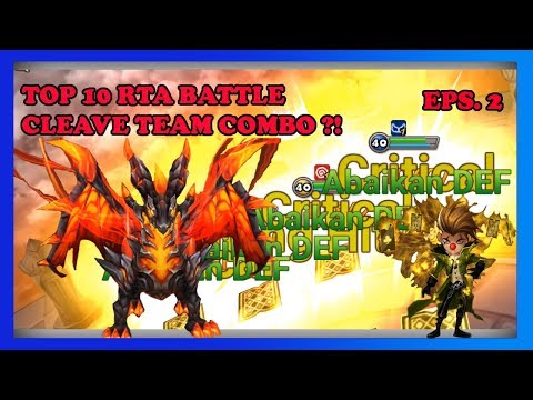 Summoners War - Top 10 RTA Battle Cleave Team Combo || Eps. 02