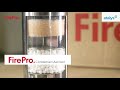In Cabinet Fire Suppression Solutions FirePro Live Demonstration