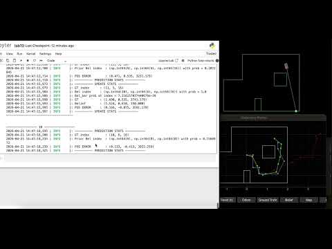 Bayes Filter Simulation Run 2