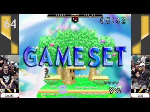 LGB - Shalaka (Kirby, Pikachu) Vs. Zero (Captain Falcon) SSB64 - Loser's Top 12