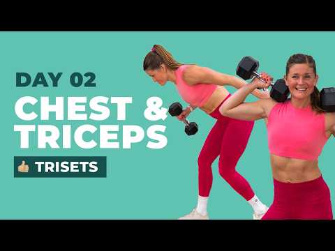 Overload 30 Day 2: 30-Min Push Day | Chest, Shoulders, Triceps + Abs