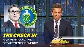 The Check In: Rick Perry and the Department of Energy