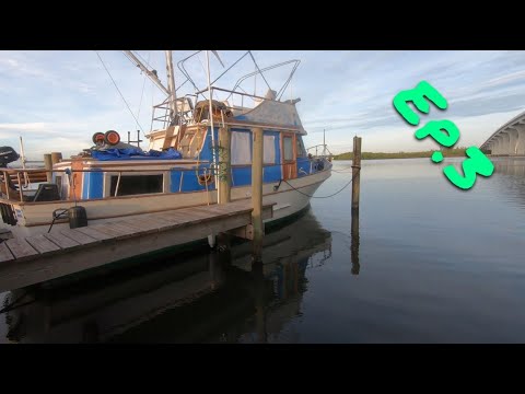 Trawler Build Ep.3 - Gutting the Aft Cabin and Starting Exterior Cosmetics
