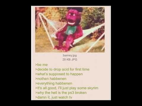 Anon does acid for the first time