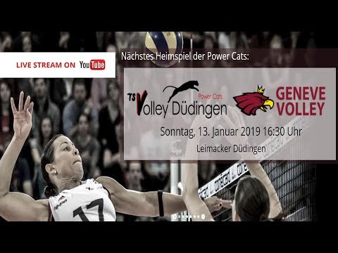 NLA Volleyball: TS Volley Düdingen - Genève Volley