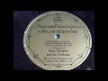 Duke Ellington and his Orchestra. Program Transcription L 16006. Early Victor LP 1931