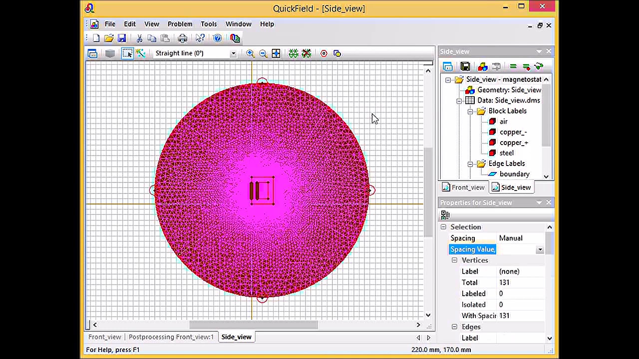 QuickField Example: Transformer model 2D vs. 3D