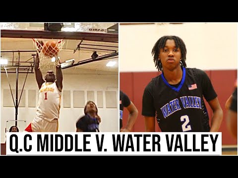 Q.C. Middle vs Water Valley Middle: Full Game Basketball Highlights 2025 