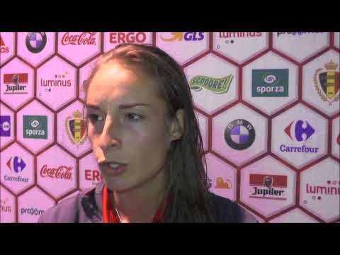 Tessa Wullaert na België - Nederland op 14.09.2017