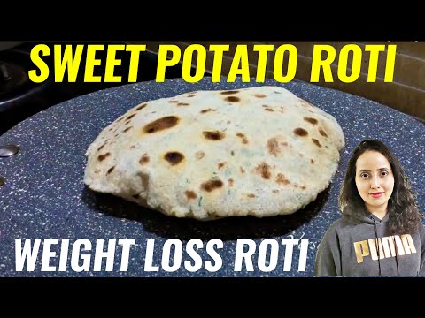 Weight Loss Roti Recipe | Sweet Potato Roti | Lose 5KG in 15 Days Sweet Potato Roti For Weight Loss Video
