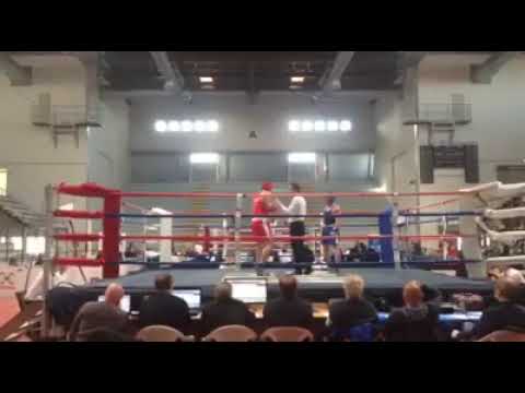 Boxe campionati italiani 81 kg medio massimi Roseto 2016 Enrico Dominici vs Luca Ferrini.