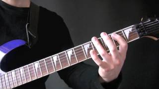 Override Of The Overture Guitar Tutorial by Dismember