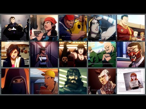 All Agents Characters Intros From Agents Of Mayhem.