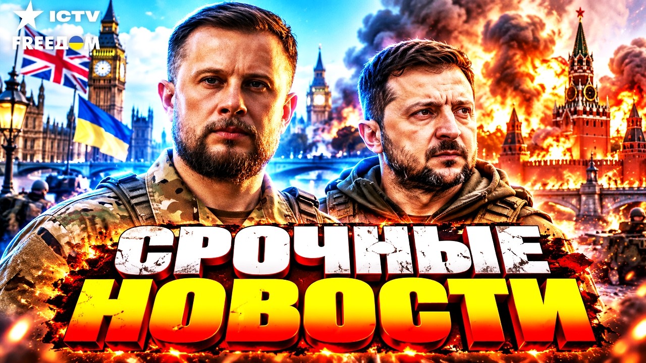 ⚡ ЗЕЛЕНСКИЙ СРОЧНО приехал в ЛОНДОН! Готовятся ОЧЕНЬ ВАЖНЫЕ РЕШЕНИЕ. ПЕРВЫЕ 