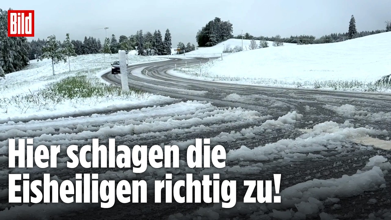 DEUTSCHLAND: Die Eisheiligen schlagen zu – Hier kommt der Winter zurück!