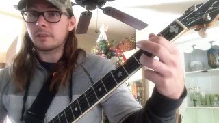 Basic Drop Thumb and Double C Tuning for Clawhammer Banjo
