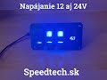 Multiprepínač 12V / 24V - 3x kolískový spínač Rocker / 2x USB zásuvka / voltmeter - Video Youtube