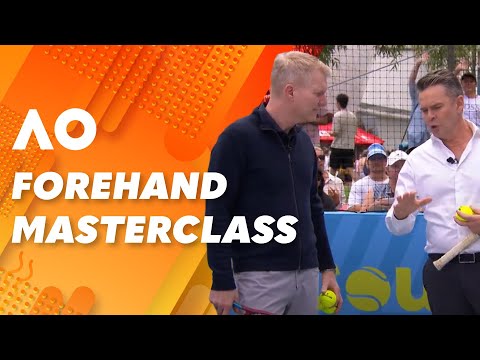 Todd Woodbridge and Jim Courier's Forehand Masterclass: 2024 Australian Open | Wide World of Sport