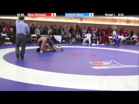 FS 96 KG - Wynn Michalak vs Cameron Simaz