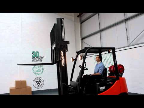 366 Doosan G25P-5 Diesel 2500KG Used Counterbalance Forklift Truck