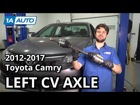 How to Replace Driver's Side CV Axle 2012-2017 Toyota Camry