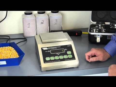 Calibrate a Seedburo 8800SS Computer Grain Scale
