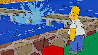 HOMER EXPLODIU A PONTE DE SPRINGFIELD | OS SIMPSONS
