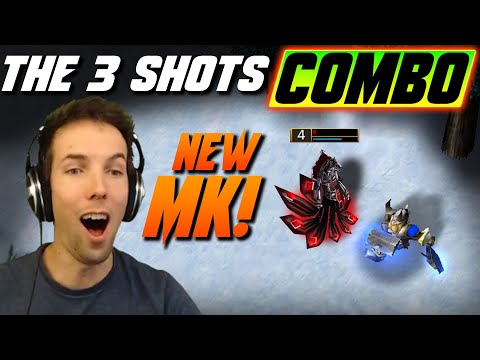 The NEW Mountain King's Bash combo is INSANE! - WC3 - Grubby