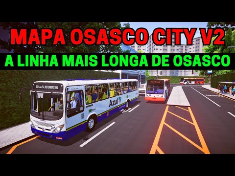 ????Gameplay Proton Bus Simulator | Mapa Osasco City V2 Linha 061 | Mod com Novas Skins | PBSU | PBSC