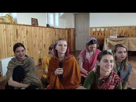 Niranjana Swami — meeting with teenagers in Kiev, Ukraine — 27 Aug 2019