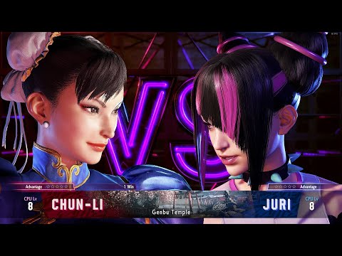 AI Watch Mode: Chun Li VS Juri
