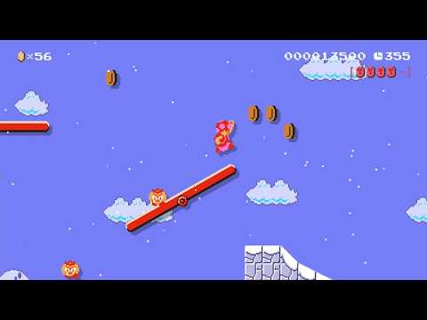World 6-1 Wavering Winds by 3rd Bunny - Super Mario Maker 2 - No Commentary 1ca