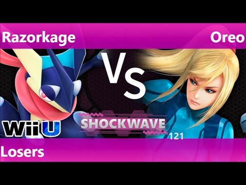 SW 121 - Razorkage (Greninja) vs Oreo (ZSS, Cloud) Losers - Smash 4
