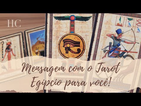 Mensagem com o Tarot Egípcio para você! - Henrique Cecatto Tarot