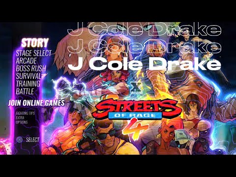Streets of Rage 4 x J Cole Drake #streetsofrage4gameplay #Streetsofrage #drake #jcole 