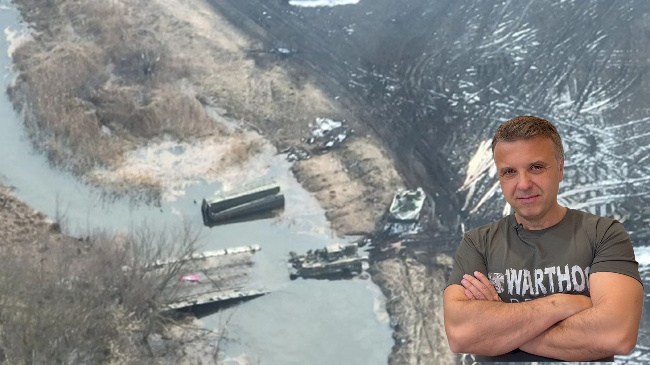 UKRAINE TARGETS KEY CROSSING AS RUSSIAN CONVOY HITS EXPOSED PONTOON ROUTE || 2026