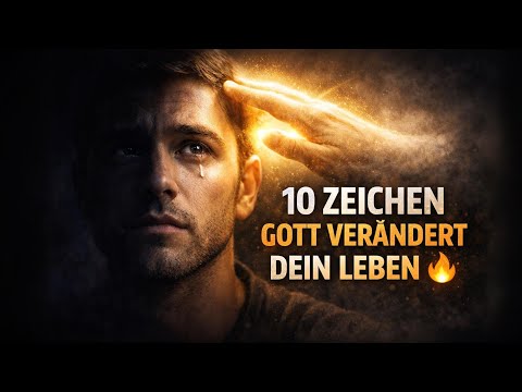 10 ZEICHEN, dass Gott DEIN LEBEN JETZT VERÄNDERT! Du musst das sehen! 🔥