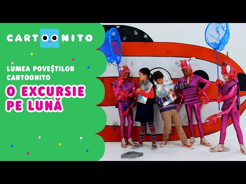 Voiajul în Lună | Lumea Poveştilor Cartoonito