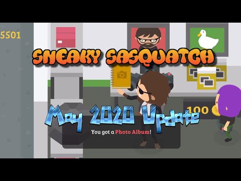 Sneaky Sasquatch News - May 2020 Update - Hot Spring & Journalist [Apple Arcade]