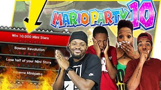 OH SNAP! SOMEONE FINALLY HITS 10,000 MINI STARS?!?! - Mario Party 10 Gameplay