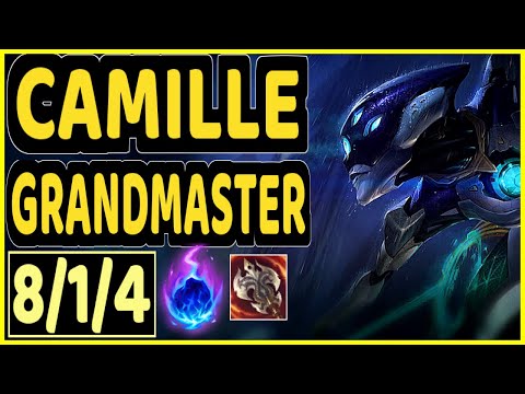 CRIS (CAMILLE)  vs REWORKED MORDEKAISER- 8/1/4 KDA GAMEPLAY - NA Ranked GRANDMASTER