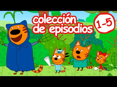 Kid-E-Cats en Español | Сolección (Capítulos 1-5) Dibujos Animados Para Niños