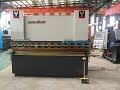 40t2500 nc press brake e22 1600mm sheet bending demo